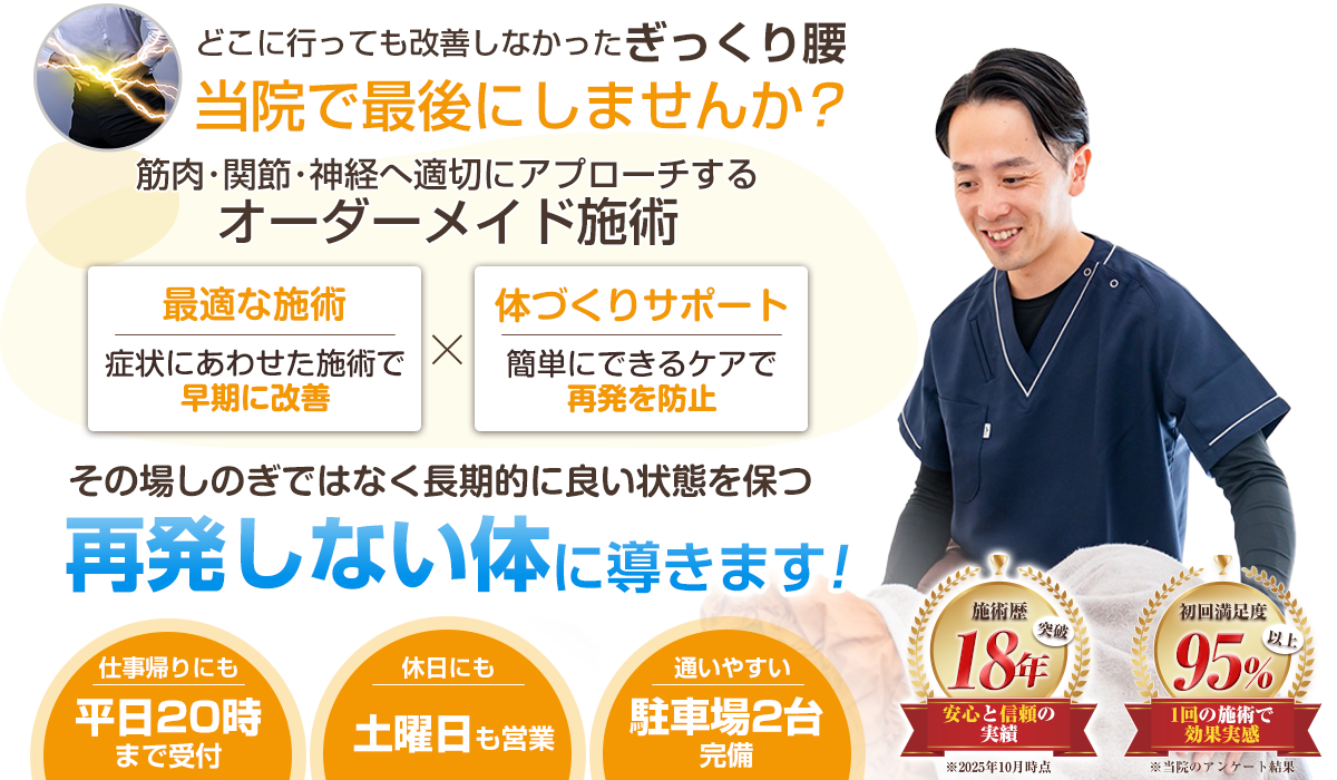 TOP：ぎっくり腰